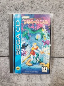 Dragon's Lair (Sega CD, 1993) With Manual Tested Works Vintage Video Game - Picture 1 of 8