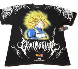 Camiseta Civil Regime Dragonball Z Talla Mediana Gran Tamaño Gráfico Vintage Lavado - Imagen 1 de 7
