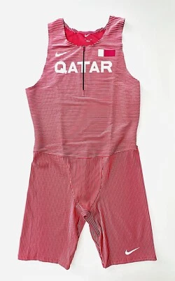 Size XXL - Nike Elite Pro QATAR Track & Field Singlet Speed Suit CI8902-611 Men - Image 1 of 4