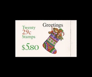 USA 1994 WEIHNACHTSSTRUMPF #BK218 KOMPLETTES BOOKLET POSTFRISCH - Bild 1 von 1