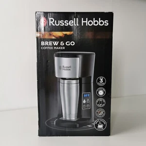 Cafetera Russell Hobbs Brew & Go (22630) temporizador 24 horas inc taza de viaje de acero - Imagen 1 de 6