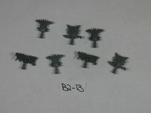 Space Wolves Bits - Backpack Icon Sigil x 7 -  Bits Only Space Marine B213 - Picture 1 of 2