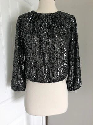 TOP LENTEJUELAS ALICE OLIVIA AVILA TALLA S Foto 1 de 4