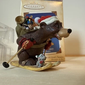 Hallmark Keepsake Ornament 2004 Downhill Delivery Nick and Christopher - Picture 1 of 5