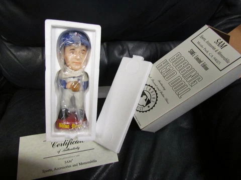 Nolan Ryan Bobble Head SAM's Limited Edition NEW IN BOX Cover