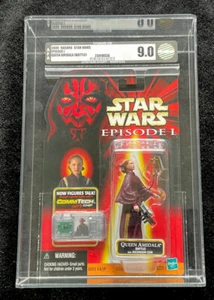 RARE MINT GRADED AFA 9.0 Wars Episode 1 - Queen Amidala (Battle) w Ascension Gun - Picture 1 of 4