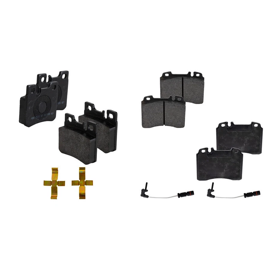 Brake Pad Sets Set Front and Rear For 90-95 Mercedes-Benz 300CE 300TE E420 300E - Image 1 of 3