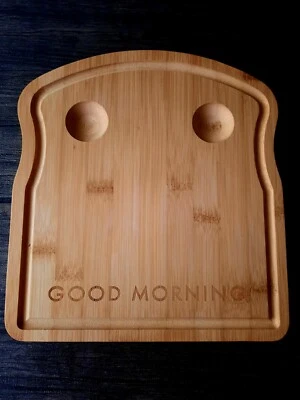 Hand Made Egg And Toast Breakfast Board - Image 1 of 3