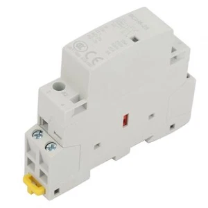 Contattore AC Per Uso Domestico Su Guida Din 2P 25A 220V/230V 2NO 50/60HZ - Foto 1 di 9