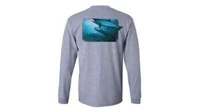 Camiseta Calcuta Salmon Trio Manga Larga Color Grafito Talla Mediana Foto 1 de 2