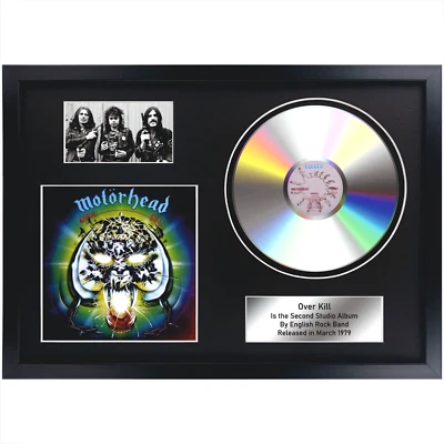 Motörhead – OVER KILL / Memorabilia / Souvenir in black frame / Rock / Interior - Image 1 of 4