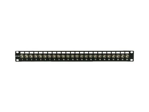 Networx Coaxial Fully Loaded Isolated 24 Port BNC 75 Ohm Patch Panel CPB161U75lK - Picture 1 of 1