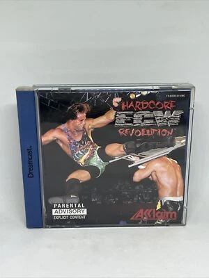 ECW Hardcore Revolution (Sega Dreamcast Game) With Manual Broken Hinge - Image 1 of 4
