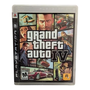 Grand Theft Auto IV PlayStation 3 PS3 GTA 4 Complete Manual & Map NoFingerprints - Picture 1 of 3