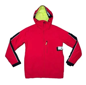DC Shoes Men's Small Red Black 10K RETROSPECT Snowboarding Ski Jacket - Picture 1 of 15