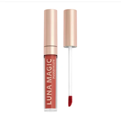 Luna Magic Nude Liquid Lip Gloss Color Collection, Passionate (medium nude) New - Image 1 of 2