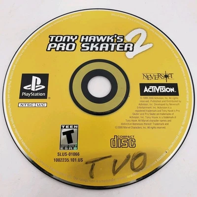 Tony Hawk's Pro Skater 2 Sony PlayStation 1 PS1 limpo e testado - Imagem 1 de 2