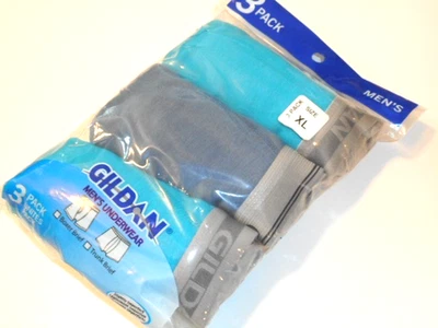 Boxer Briefs Men's Underwear Gildan Under clothes 3 Pack  Fits 40"-42"  X-Large - Image 1 of 4