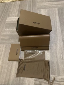 Burberry Sunglasses Semi Hard Case + soft case + Cleaning Cloth and Box - Picture 1 of 12