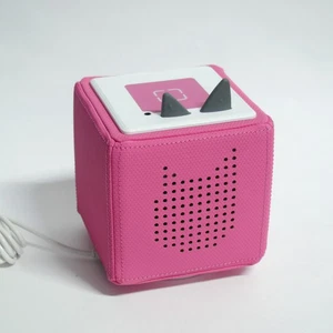 Tonies toniebox Audio Player Pink Box Player & Charger. Please read. - Picture 1 of 5