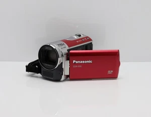PANASONIC SDR-S50 CAMCORDER SDXC CARD DIGITAL VIDEO CAMERA S50EB-R - Picture 1 of 8