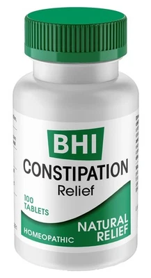 BHI Constipation Relief Tablets - Homeopathic Formula for Minor...  - Image 1 of 4