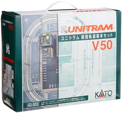 KATO N scale V50 Unitram Tramway Basic Set 40-800 Model Train Railway Tracks Set - Image 1 of 2