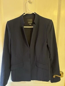 Trouvé Suit Jacket Navy Blue Women’s Medium Business - Picture 1 of 7