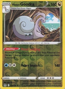 Hisuian Goodra Holo Rare Reverse Holo SWSH11: Lost Origin 134/196 NM - Bild 1 von 2