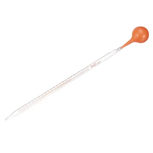 Graduated Dropper Pipettes Kit 25ml Borosilicate Glass Pipette with Squeeze Bulb - Picture 1 of 5