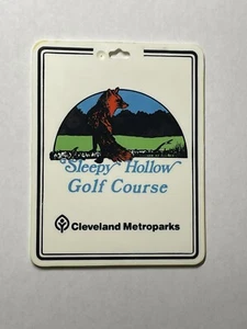 Rare Sleepy Hollow Golf Course Golf Bag Tag - Brecksville, Ohio - A Beauty! - Picture 1 of 2