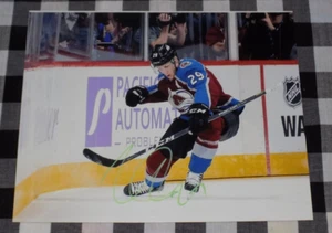 Nathan Mackinnon Signed 8x10 Photo Colorado Avalanche - Picture 1 of 1
