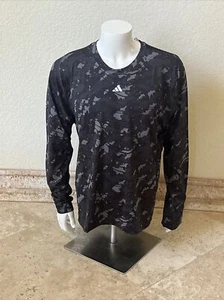 ADIDAS Techfit™ All Over Printed Training Long Sleeve T-Shirt Size 2XL - Picture 1 of 11