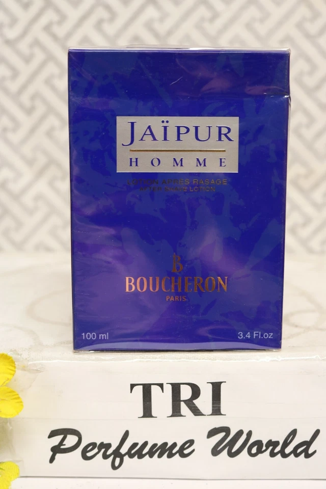 JAIPUR Homme Boucheron Loción After Shave Hombres Splash 3.4 fl. oz. Precintado vintage Foto 1 de 2