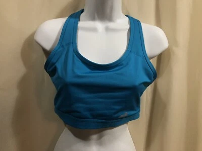 NUEVO SUJETADOR DEPORTIVO GRANDE AVIA SOPORTE MEDIO COMPRESIÓN ENFRIAMIENTO ABSORBENTE AZUL Foto 1 de 4