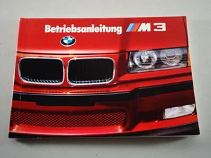 Betriebsanleitung / Handbuch BMW E36 M3 von 1992 - Bild 1 von 1