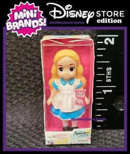 Disney Mini Animators Collection Alice In Wonderland Doll New 2” Tiny Figure
