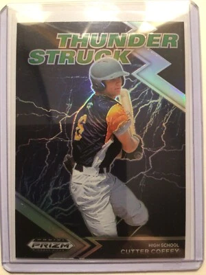 Pack2Plastic 2022 Panini Prizm Draft Picks THUNDER STRUCK PRIZM Cutter Coffey - Image 1 of 2