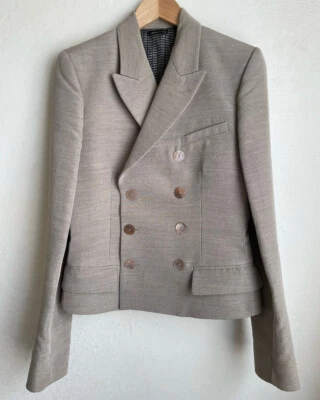 复古 Jean Paul Gaultier Millennium 1999 - 2000 年意大利制造夹克 小号 — 第 1/4 张图片