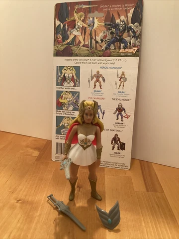 Super7 Masters of the Universe Vintage Collection - She-Ra 5.5" Action Figure Cover