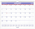 AT-A-GLANCE 2024 Wall Calendar, 15" x 12", Medium Wide, Spiral Bound, Monthly