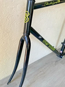 SEROTTA COLORADO LEGEND TG FRAME AND FORK 56 CM BLACK 130 MM REAR SPACING 2.5 KG - Picture 1 of 20