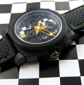 VELOCE GIALLO automatic racing watch from Morpheus in limited edition