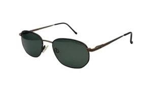 Vintage Lacoste Club 7305 Brown Oval Sunglasses France W/ NEW LENSES! - Picture 1 of 8