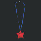 Patriotic Light-Up Star Lanyards, Jewelry, 12 Pieces