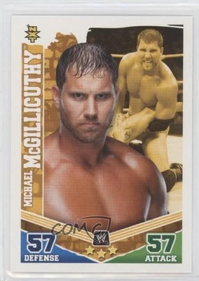 2010 Topps WWE Slam Attax Mayhem Michael Mcgillicutty Rookie RC - Image 1 of 2