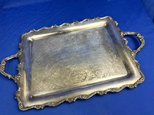 1957 Silverplate AUTO-LITE Presentation Tray 23.25" x 14.75", George W. Seiler - Picture 1 of 14