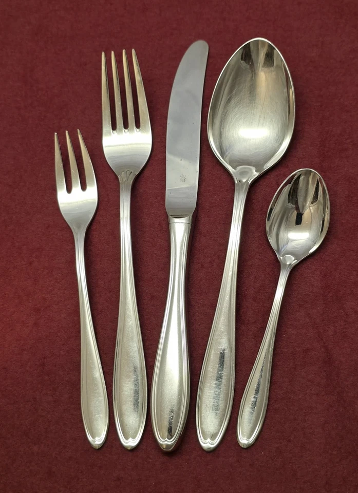 WMF Innsbruck Cromargan Menübesteck 5 teilig mehrere Sets vorhanden Note 3 - Bild 1 von 4