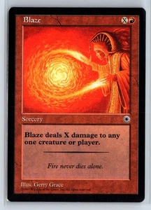 (2x) BLAZE – MTG Magic the Gathering Card – Portal – Uncommon - Picture 1 of 6