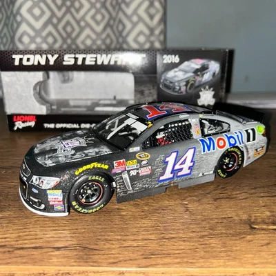 Tony Stewart #14 Mobil 1 Last Ride 2016 versión de carrera 1/24 Lionel Nascar diecast Foto 1 de 4
